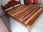 New 6*5 ft 72"*60" Teak Queen Bed