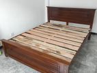 New 6*5 ft (72*60) Teak Triple Queen Box Bed .