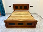 New 6*5 ft 72*60 Teak Triple Queen Box Bed