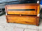 New 6*5 Ft 72*60 Teak Triple Queen Box Bed .