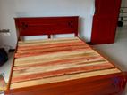 New 6*5 Ft 72"*60" Teak Triple Queen Box Bed .