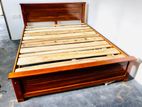 New 6*5 ft 72*60 Teak Triple Queen Box Bed