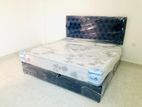 New 6*5 Ft Cushion Bed with Arpico Spring Mattress