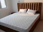 New 6*5 ft Cushion Divan Bed And Spring Mattresses .