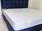 New 6*5 ft Cushion Divan Bed with Spring Mattresses