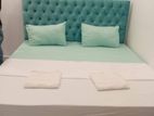 New 6*5 ft Luxury Cushion Divan Bed And Spring Mattresses .
