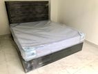New 6*5 Ft Queen Cushion Divan Bed And Spring Mattresses .