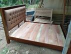 New 6*5 ft Teak Cushion Bed