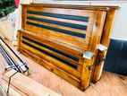 New 6*5 ft Teak Queen Box Bed .