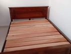 New 6*5 Ft Teak Queen Box Bed .
