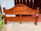 New 6"*5" ft Teak Triple Queen Bed 72"*60"