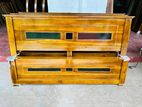 New 6*5 Ft Teak Triple Queen Box Bed