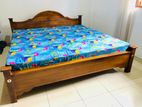 New 6*6 72*72 Teak Arch King Size Bed and DL Mattresses