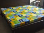 New 6*6 (72*72) Teak Box King Bed and Piyestra Primum Mattresses