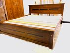 New 6*6 King Teak Box Bed .