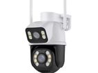 New 6MP Dual Lens WiFi PTZ CCTV IP Camera Night Vision Color ICSEE App