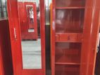 New 6x1.5 Size One Door Steel Cupboard With Mirror Finishing (Bb24)