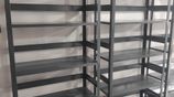 New 6x3 (72"x36"x16") Size Steel Open Rack Finishing