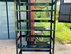 New 6x3 Classic Steel Blk Open Rack
