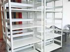 NEW 6x3 FT CLASSIC STEEL WHITE STORAGE RACKS