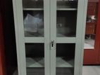 New 6x3 Glass Steel Office Cupboard Finishing (Uuu9)