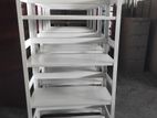 New 6x3 Size Steel White Open Rack Finishing (Ff6)