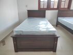 New 6x3 Teak Box Bed With Arpico Spring Mettress 7 Inches