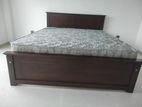 New 6x5 Teak Bed With 6" Latex Mettress