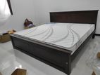 New 6x6 Teak Box Bed With Arpico Spring Mettress 7 Inches / 118