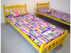 New 72*36 (6*3) Ft Actonia Single Bed and Mattresses