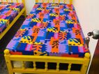 New 72*36 Wooden Single Bed And DL Mattresses
