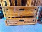 New 72*60 Teak Triple Queen Box Bed