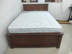 New 72x48 Teak Box Bed With Arpico Spring Mettress 7 Inches / 18