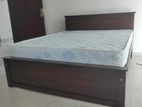 New 72x60 Teak Box Bed With Arpico Spring Mettress 7 Inches (Ll8)