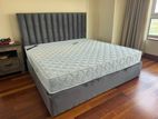 New 72x72 Divan Bed With Arpico Spring Mettress 8 Inches
