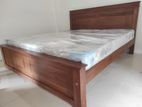 New 72x72 Teak (3.5 Leg Large) Box Bed With Arpico Spring Mattress