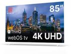 New 85" MI+ Smart WebOS ThinQ AI 4K UHD TV Frameless
