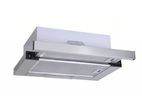 New 90CM Telescopic Canopy Cooker Hood - Silver