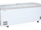 New Abans 1051L Glass Top Chest Freezer