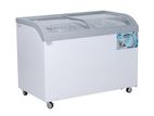 New Abans 258L Curved Glass Top Deep Chest Freezer