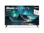 New Abans 32" HD LED TV (Frameless)