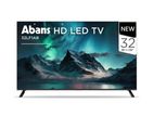 New Abans 32" inch HD LED TV Frameless