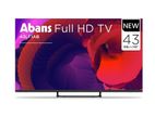 New Abans 43" FHD LED TV Frameless (2025)