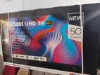 New ABANS 50 inch Smart 4K Android UHD LED Frameless TV