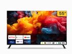 New Abans 55" inch UHD Smart Android 4K TV Frameless