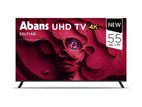 New Abans 55" UHD Smart Android 4K TV Frameless (2025)