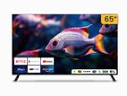 New ABANS 65" UHD Smart Android 4K TV Frameless 65LF1AB