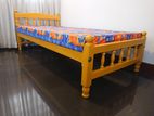 New Actonia 72x36 Single Bed with Double Layer Mattresses