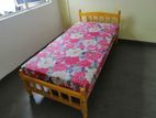 New Actonia 72X48 Double Bed With Coir Mix Rubber Mattress - C10