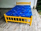 New Actonia Double Bed with DL Mattresses 6*4 ft